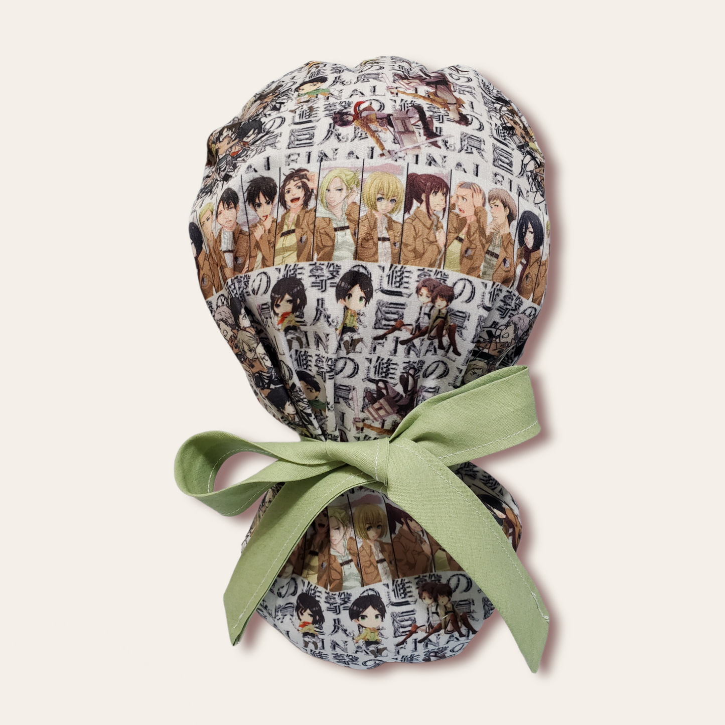 Gorro Médico Giant Attack Verde Egipcio