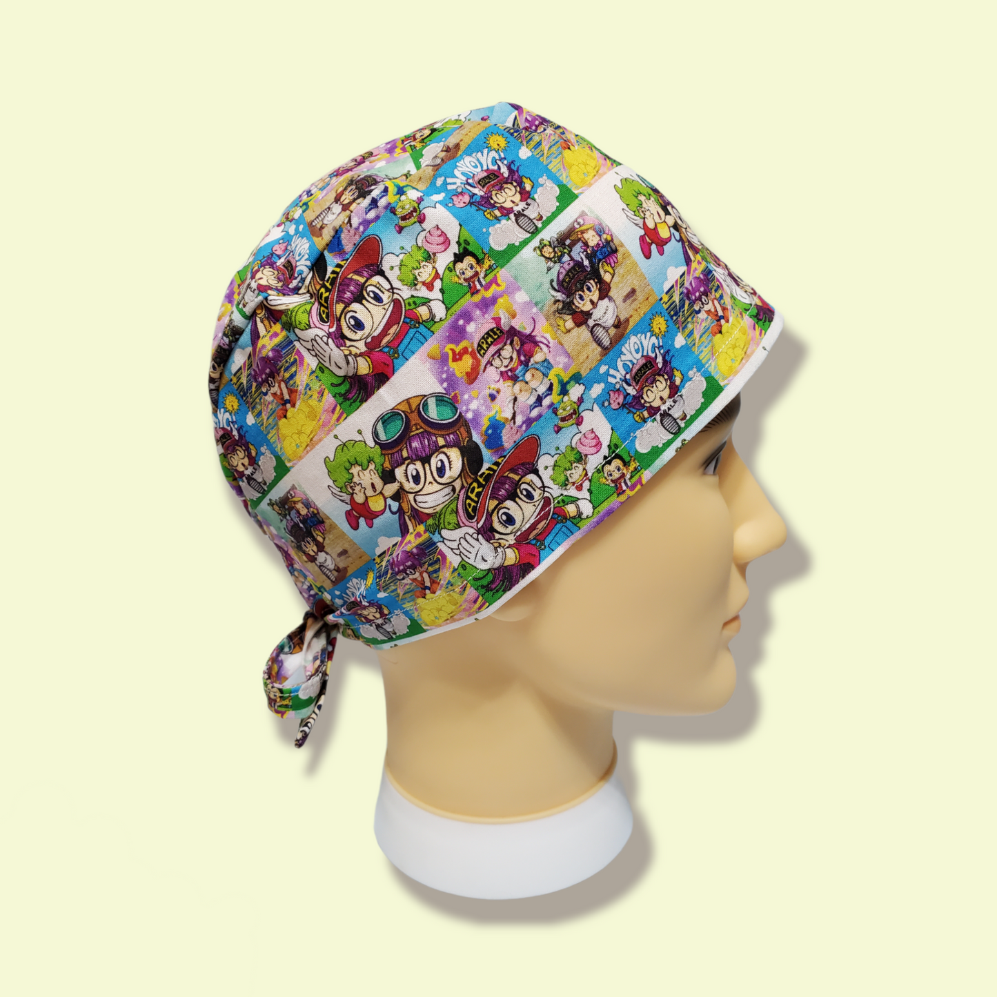 Short Hair Scrub Cap Android Anime Girl Arale