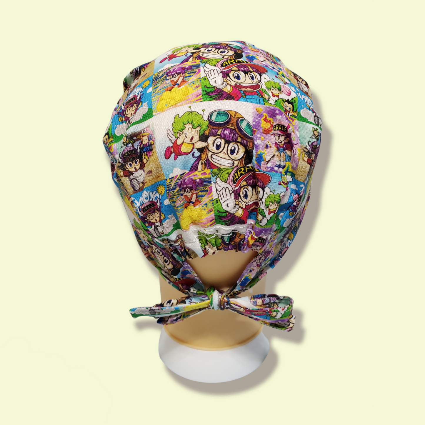 Short Hair Scrub Cap Android Anime Girl Arale