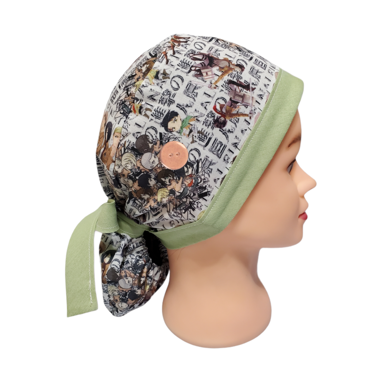 Gorro Médico Giant Attack Verde Egipcio