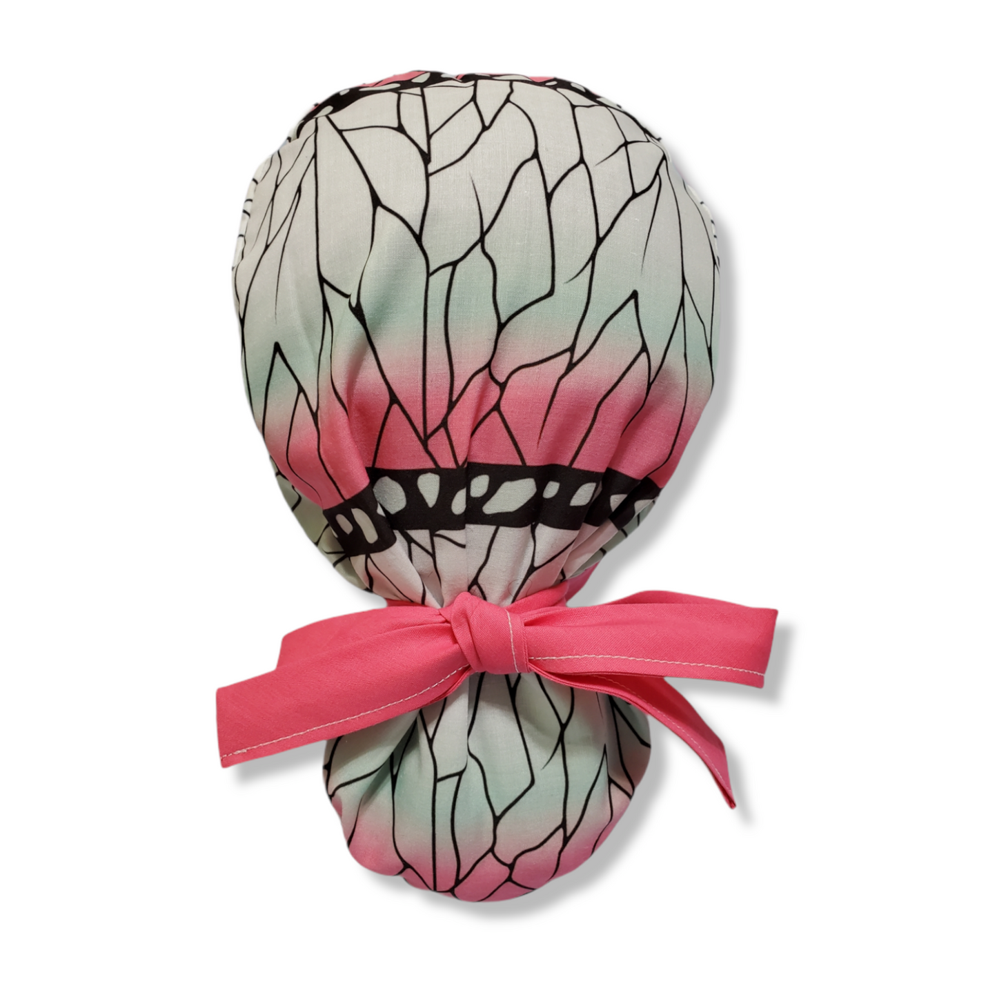 Gorro Médico Tradicional Kimono Shinobu Rosa