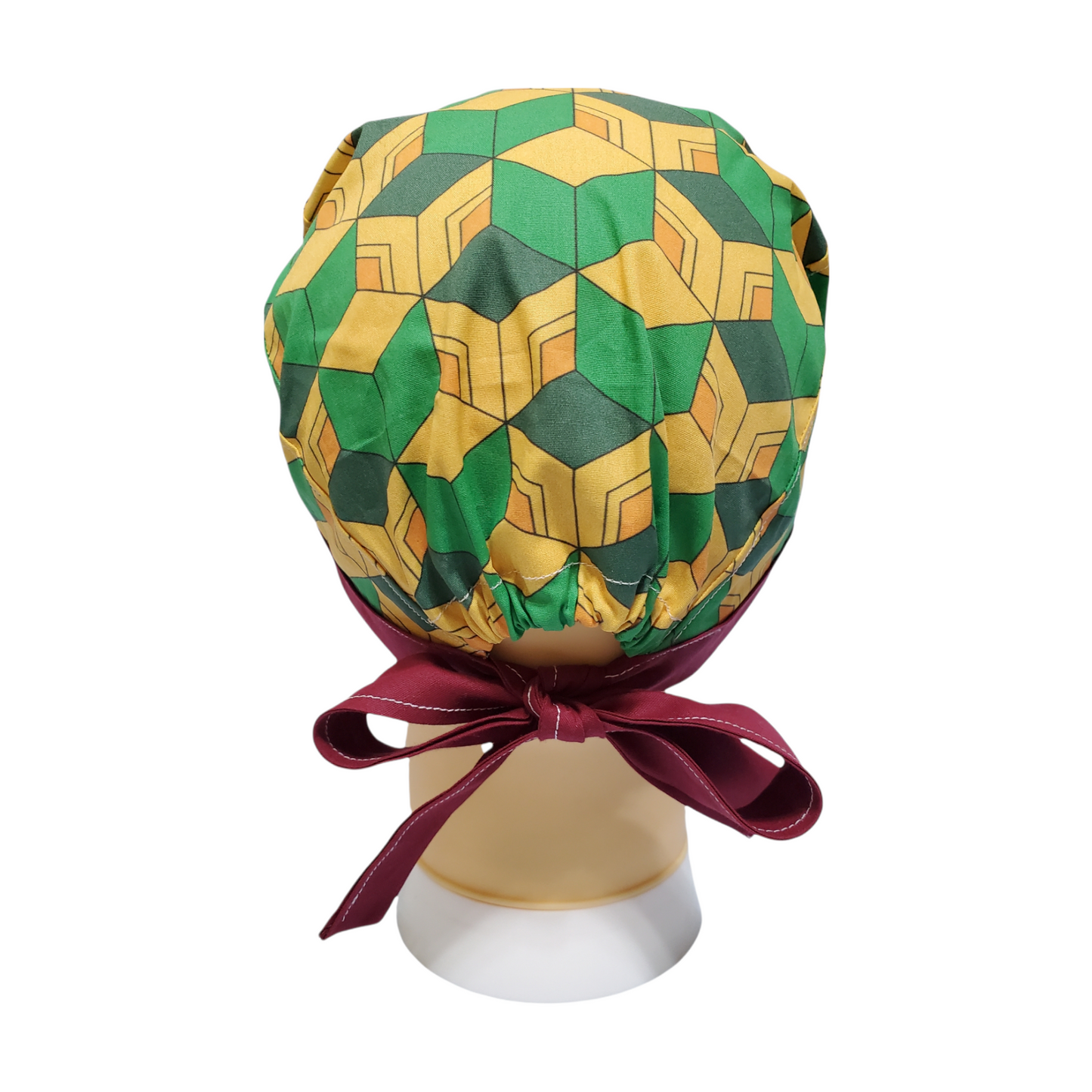 Color Band Short Hair Scrub Cap Giyu