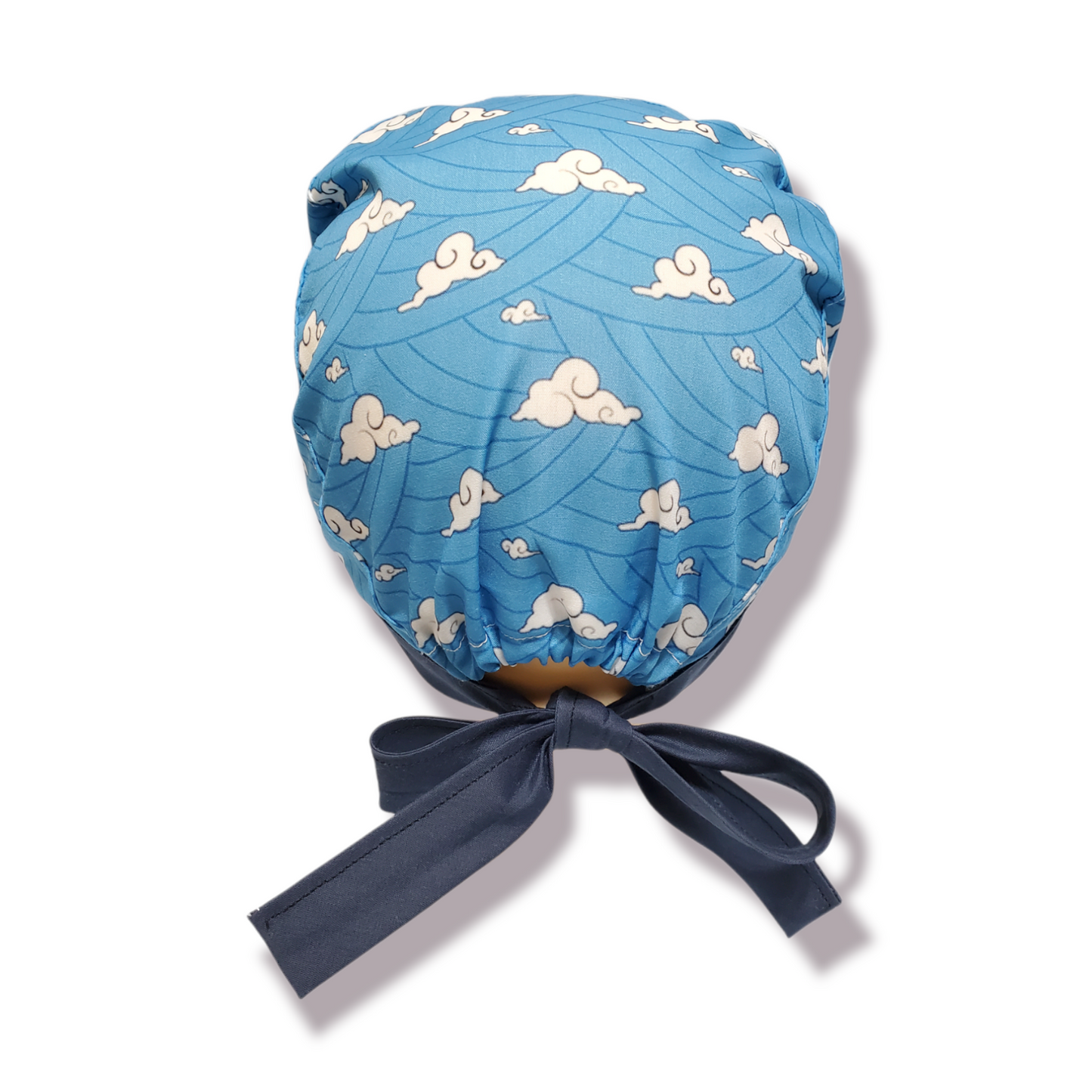 Gorro médico Color Band de pelo corto azul Sakonji