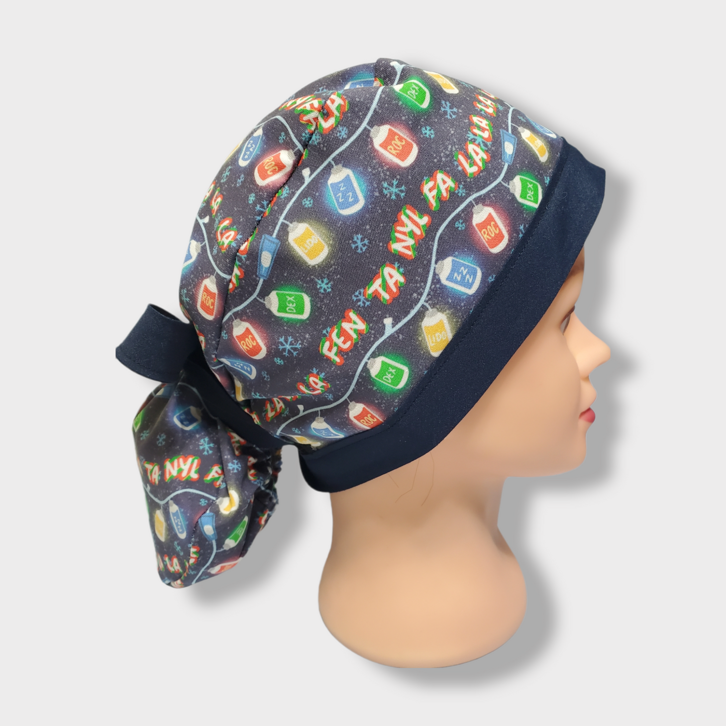 Gorro Médico Luces Navideñas Divertidas