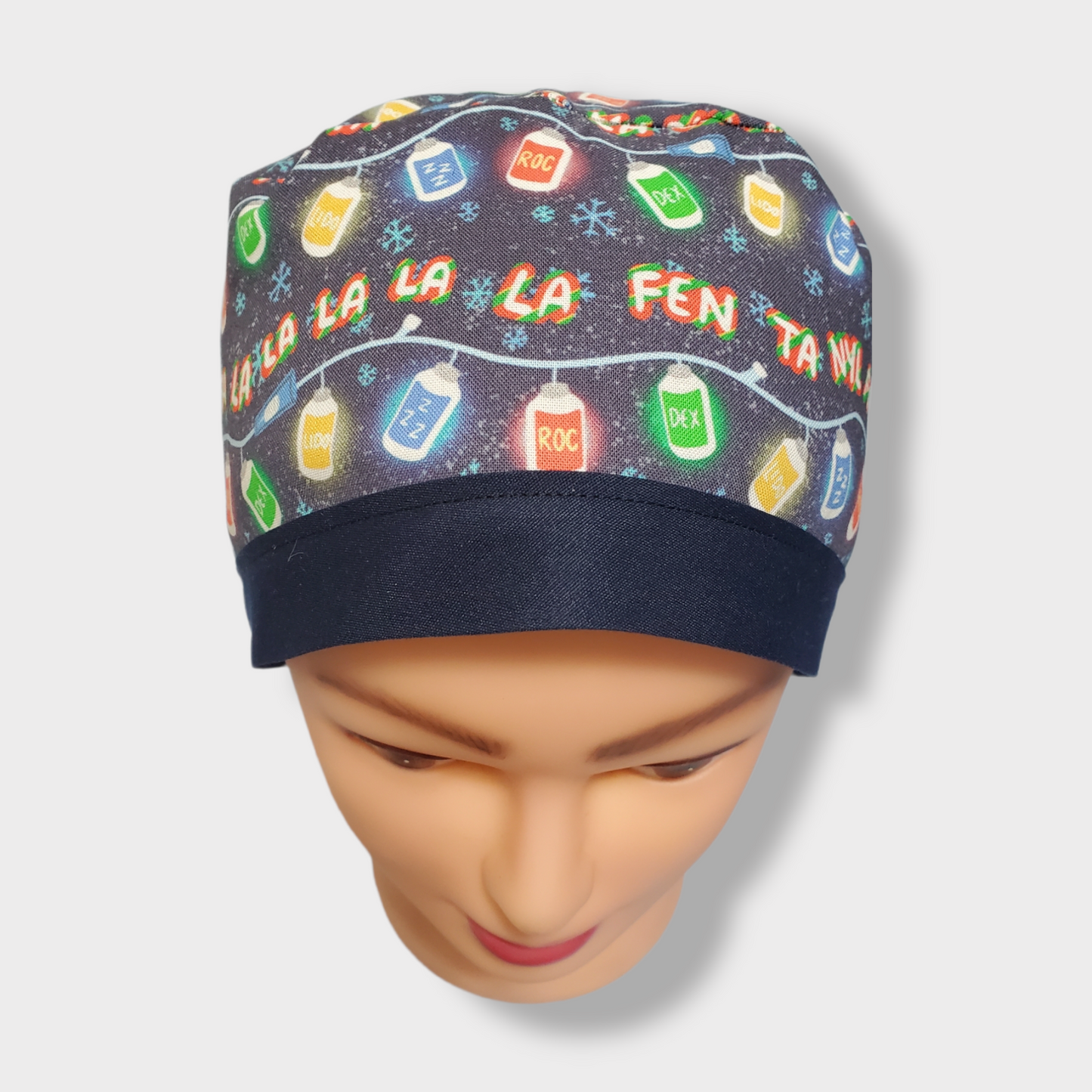 Gorro Médico Luces Navideñas Divertidas