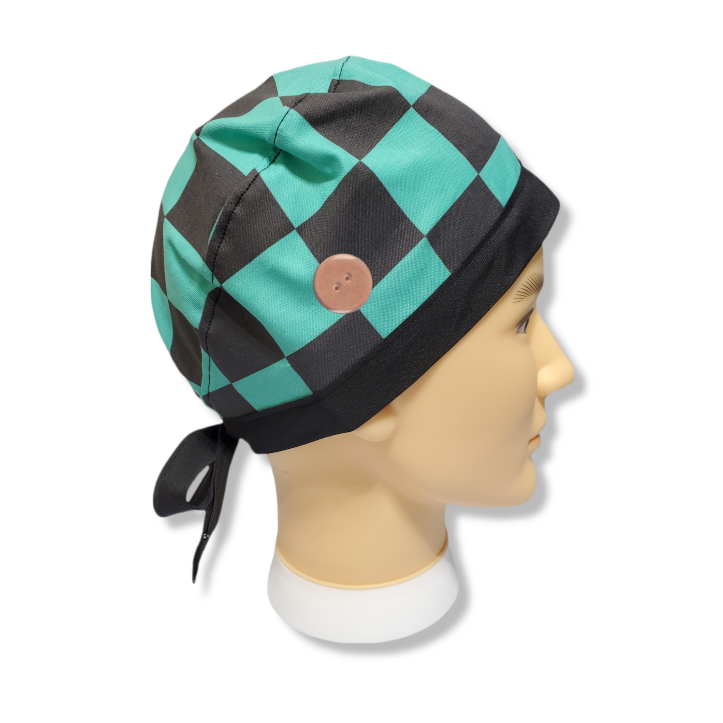 Gorro Médico Color Band Pelo Corto Tanjiro
