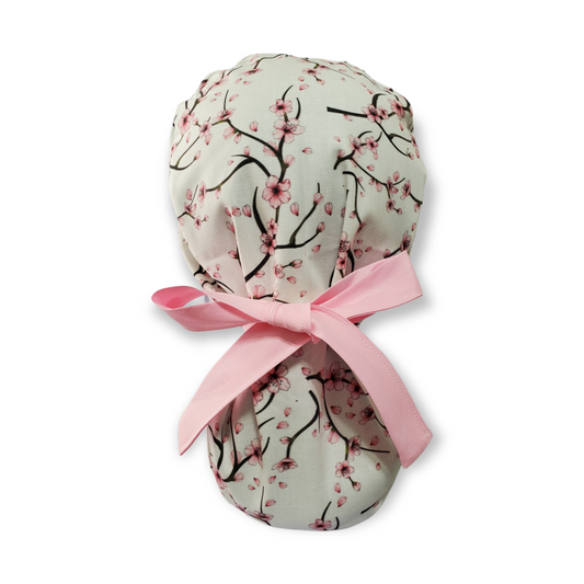 Gorro Médico Rosa Sakura Tree