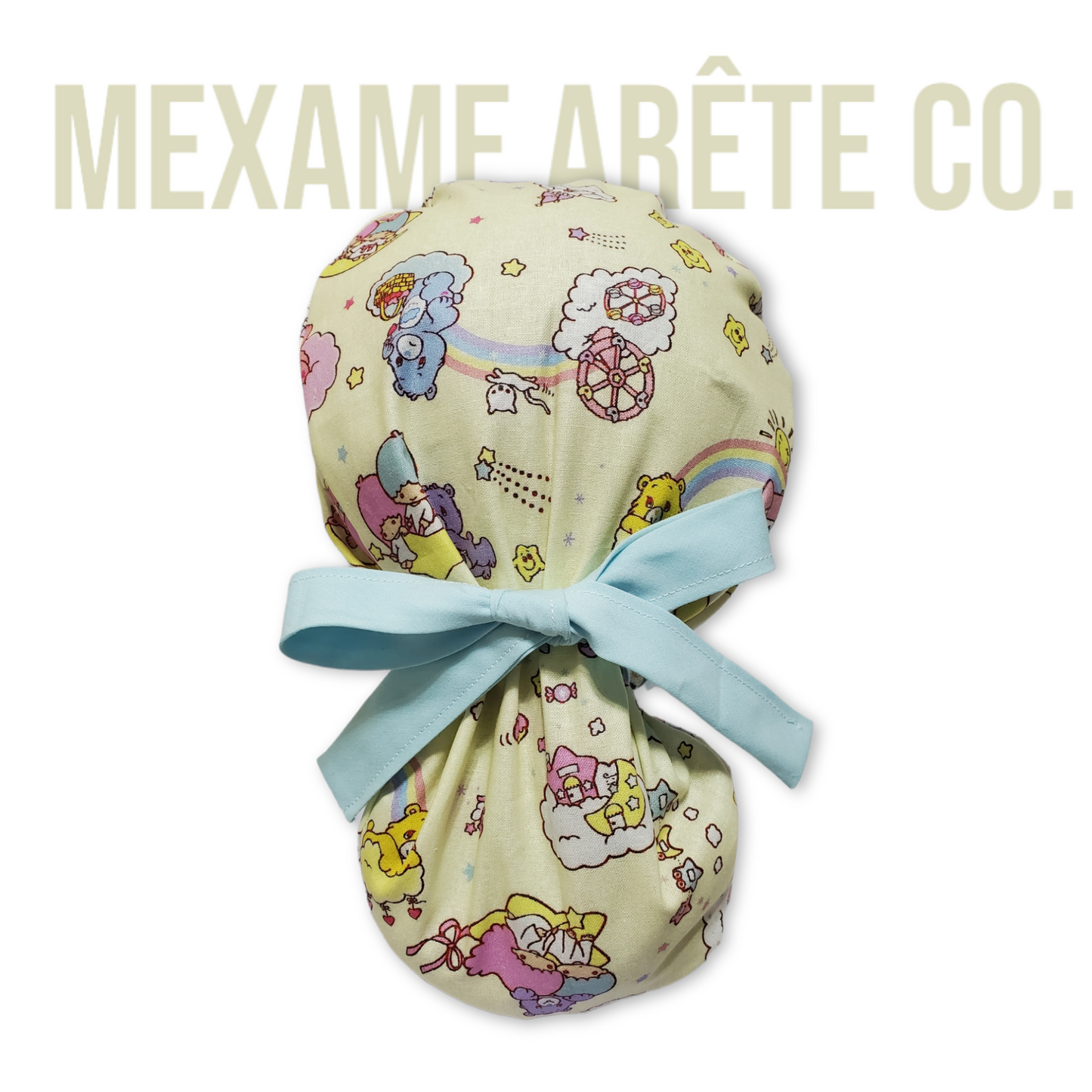 Gorro Médico Amarillo Twin Pastel