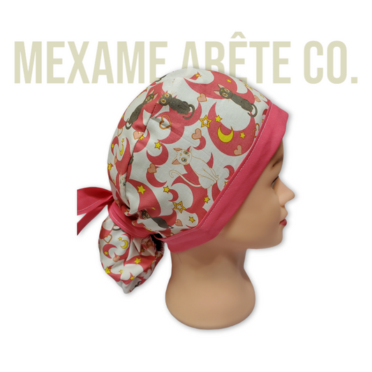 Gorro Médico Luna Cat Rose
