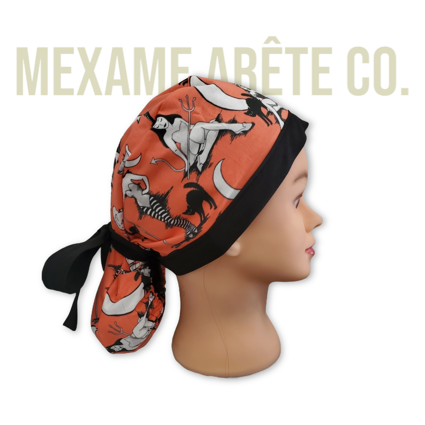 Gorra de exfoliación de Halloween de brujas vintage