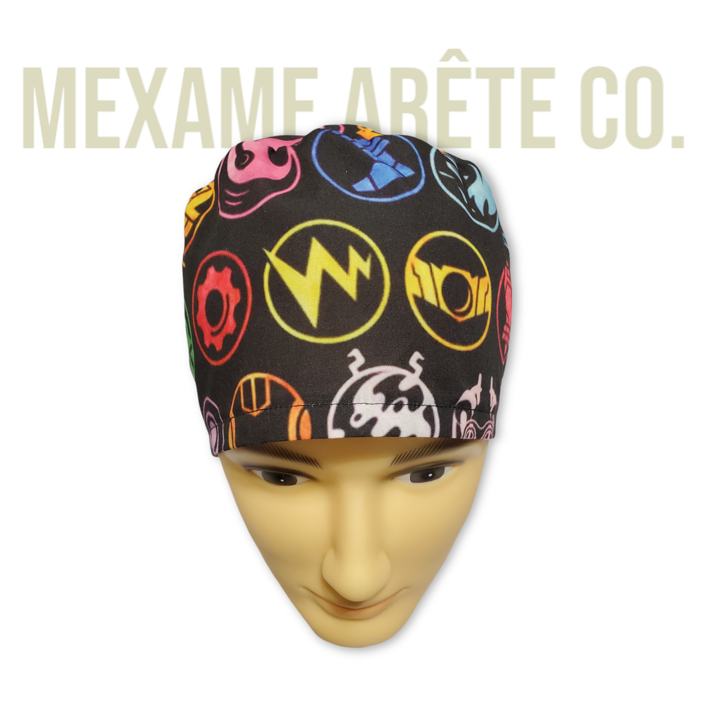 Gorro Médico de Pelo Corto Símbolos de Anime Japonés