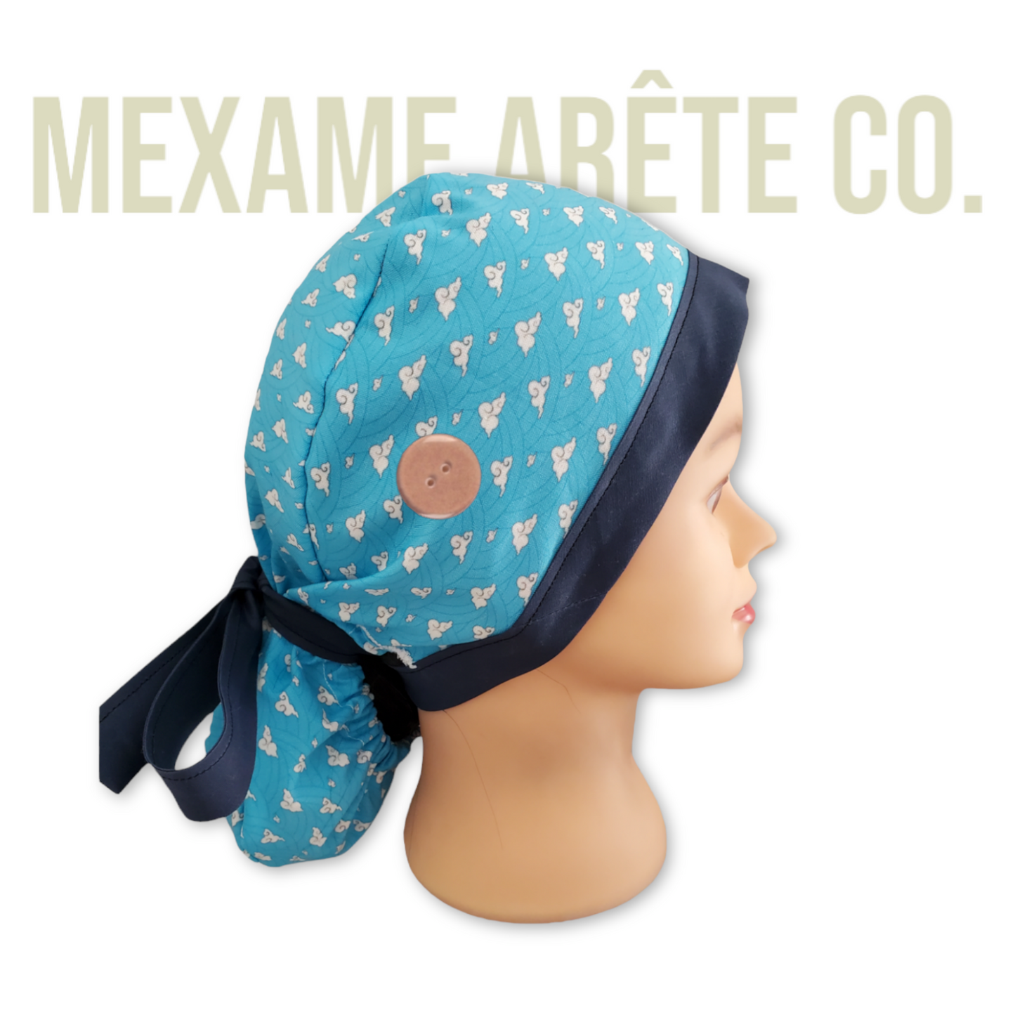 Gorro Médico Tradicional Kimomo Sakonji Nubes Pequeñas