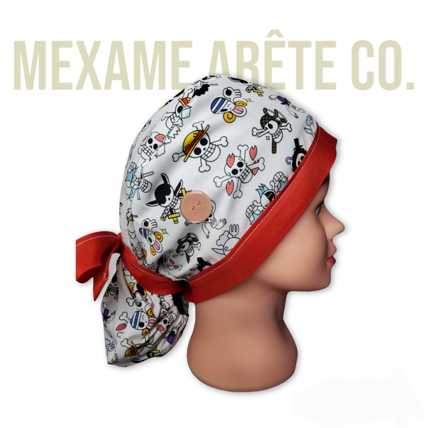 Gorro Médico Luffy Calavera Todos Los Piratas