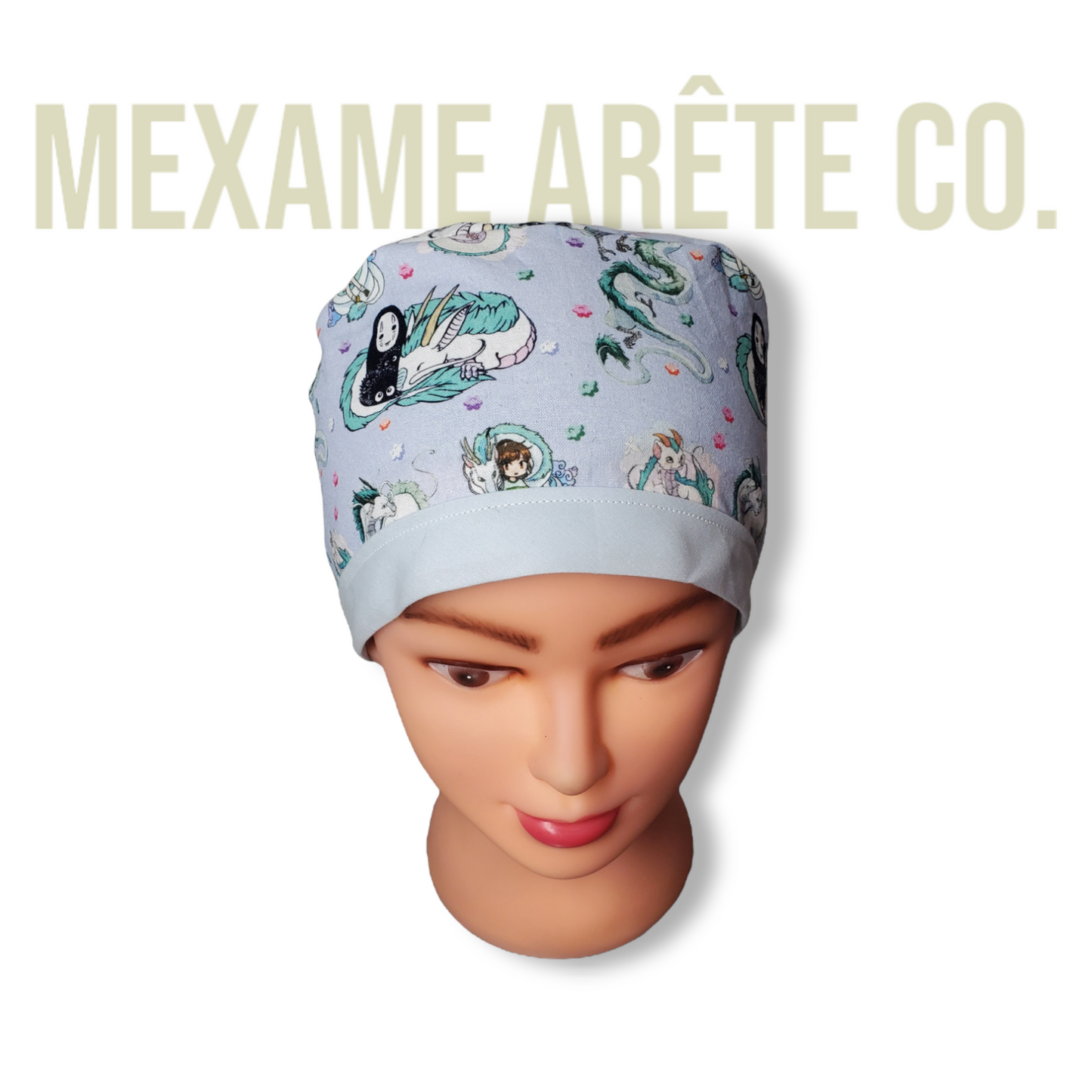 Scrub Cap Magical Dragon and Chihiro