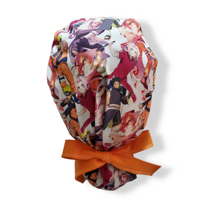 Scrub Cap Ninja Shippuden Pink/Orange